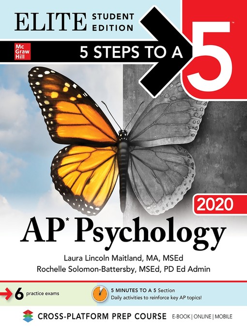 Title details for 5 Steps to a 5: AP Psychology 2020 by Laura Lincoln Maitland - Available